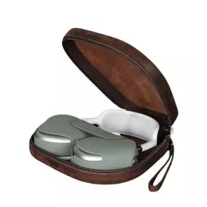 에어팟맥스 가죽케이스 일체형 보호 커버파우치 LVS