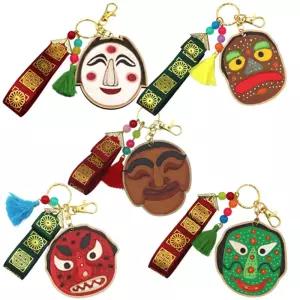 뚝딱 DIY 전통 탈 키링 양반탈 1인 만들기 그림 그리기 교구 재료