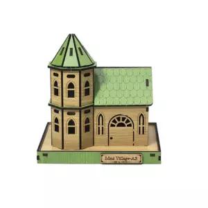 미니빌리지3하우스 나무모형 DIY 건축조립키트DIY DIY만들기 3D만들기 DIY어처 DIY집만들기 만들기 어처소