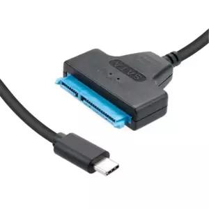 USB C타입 to SATA 변환컨버터 2.5형 HDD 5Gbps컴퓨터 외장하드 노트북 케이블 사타 변환잭