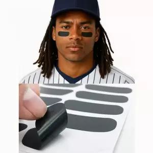 야구 아이패치 블랙 아이 눈밑 눈부심 방지 스티커 테이프 차단 보호 선수 사회인 야구단