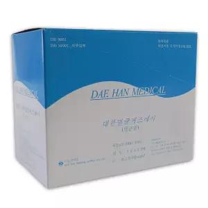 대한 멸균거즈 소독 드레싱 의료용 가아제 약국 3x3x5p 20매