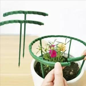 식물 지지대 원예용 조립식 화분 가지 성장 울타리 스탠드