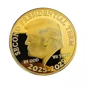 고품질 트럼프 기념주화 코인수집 주화수집 기념품 동전수집 기념선물 진열용 진열품 수집용 WFHX6N6