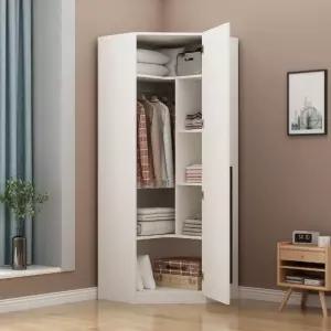 코너 옷장 삼각형 장롱 틈새 침실 행거 선반 화장대