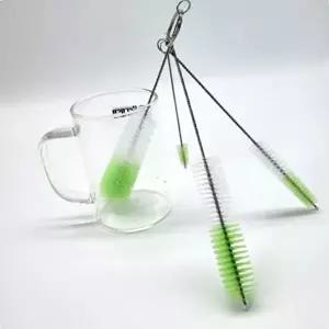 고품질 젖병주방솔 다용도 세척솔 4종세트 세척솔 텀블러세척솔 틈새세척솔 젖병세척솔 물병세척솔 WFHXFE