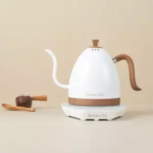 브뤼스타 아티산 전기 커피 드립포트 1L 모던화이트 BNS