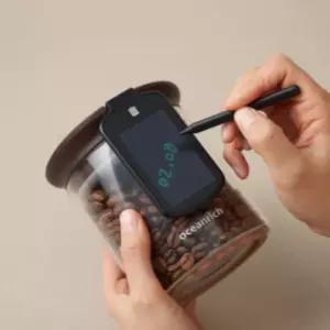 브뤼스타 원두 보관 용기 밀폐 유리병 캐니스터 450ml BNS