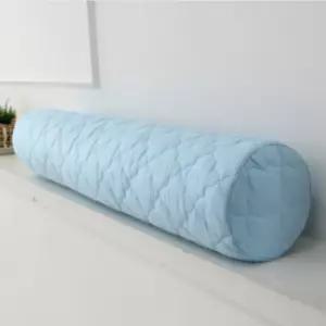 바숨 바디필로우 커버 순면 누빔 롱쿠션커버 블루 BNS