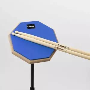 고품질 드럼 패드 연습용 타악기 스틱 풀셋 드럼연습 드럼연습패드 난타연습 난타연습패드 WFHY9MP