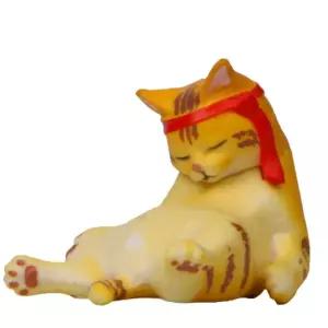 고주망태 고양이피규어 미니어 동물어피규어 어인형 어처 몰랑이 수집용어 장식어 캐릭터장난감 캐릭터어