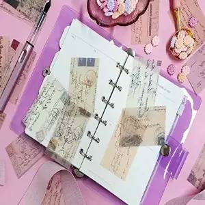 다꾸 노트 레터링 빈티지 분위기 다이어리 (KYR-WFJ5FFY)