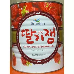 딸기잼 (진산 3K)과일스프레드 쨈 달콤한쨈 토스트쨈 과일쨈 기쨈 딸기 스프레드