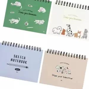 스케치노트 디자인랜덤 독서 다이어리 필기 (KYR-WFIVPNM)