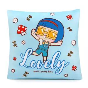 반지의비밀일기 사각쿠션(45cm)-03귀여운 소파 쇼파 홈데코 일반 어린이 캐릭터 아동용