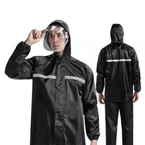 배달 오토바이 자전거 레인코트 상하의우비세트 LM-0041캠핑용비옷 우의 등산 휴대용 제비표 고급 낚시 방