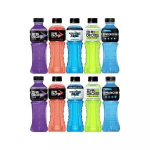 드링킹 파워에이드 600ml 5종 혼합 마운틴+퍼플+스칼렛+제로+라임 x 2개씩 (총) 10개