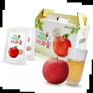 사과즙 영주햇살듬뿍 100ml 50팩