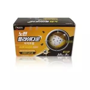 노런 플라이다운 파리트랩 10매입 5박스 해충 끈끈이 해충 끈끈이 덫 개미