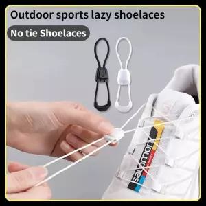고무줄신발끈 고속 레이스 키트 넥타이 라운드 테니스 신발 끈 성인 키즈 러닝 운동화