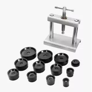 시계 프레스 손목시계 뚜껑닫기 원형 사각 다이스 세트 시계수리공구 시계뚜껑닫기