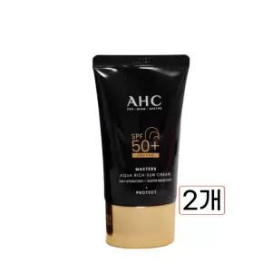 AHC 마스터즈 아쿠아리치 선크림 50ml 2개