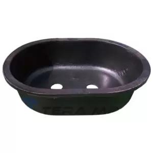 합성 고무 화분 타원형 분재 45x32cm