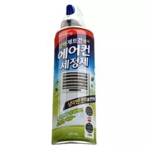 에어컨 청소 세정제 330ml 먼지 제거 스프레이 위생 관리용