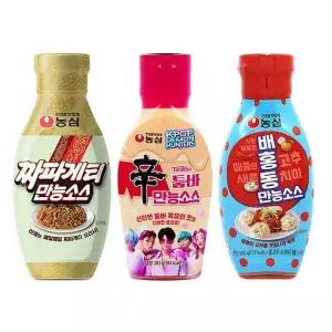 [셀러허브]농심 만능소스 3종 짜파게티만능소스1개 배홍동만능소스1개 신툼바만능소스1개 (S43599544)