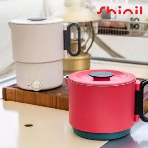 신일 올스텐 비비드 대용량 접이식 전기포트 휴대용 여행 캠핑 프리볼트 통세척