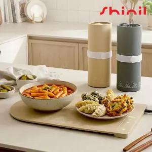 신일 2구 실리콘 푸드워머 보온 세이프락 타이머 스몰