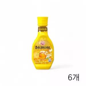 WL 오뚜기 허니머스타드 265g X 6개 샌드위치 디핑소스 머스터드소스 디핑소스 딥핑소스