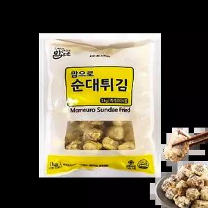 도야지식품 맘으로 순대튀김 1kg / 냉동 분식 간편식