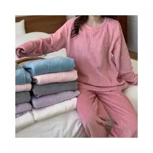 루미나D 파자마 홈웨어 수면잠옷 세트 극세사 겨울 빅사이즈