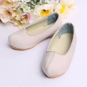 남아꽃신 유아 한복신발 돌복 전통한복소품 - 단색꽃신 남아 베이지