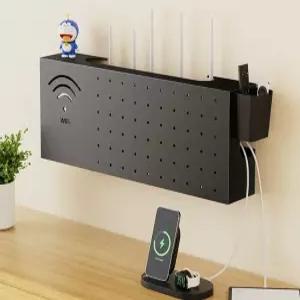 셋탑박스 선반 공유기 벽걸이 와이파이 수납