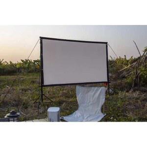 캠핑용 초대형 대형 스크린 프로젝션 사무용 롤스크린 롤러블 영화 휴대용 폴딩 커튼 스탠드