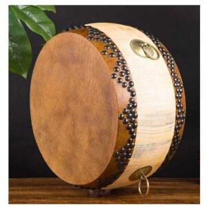 난타 전통북 국악기 사물놀이악기 판소리북 큰북 국악 오고무 판소리 23X17CM