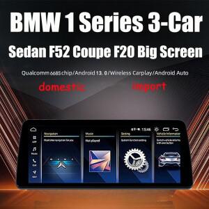 2017 BMW 1 시리즈 3-자동차 F20 F52 EVO NBT 시스템 Qualcomm 668s용 Carplay 멀티미디어 화면 Android Au