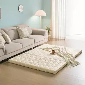 딥슬립 고밀도 AIR텍스 3단접이식매트리스 70T+방수커버 Q SF4049