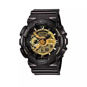 CASIO  GA-110BR-5A 빅페이스 흑금2 게리쉬 골드