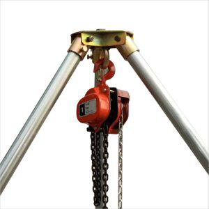 1톤 체인블럭 거치대 헤드/체인블럭 삼발이 헤드/파이프 미포함/국내제조