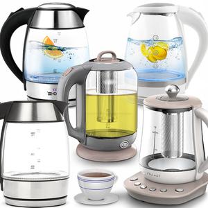 키친아트 외 신일 퀸센스 무선 유리 스텐 전기 커피 주전자 포트 모음 급속가열 360도 회전받침대