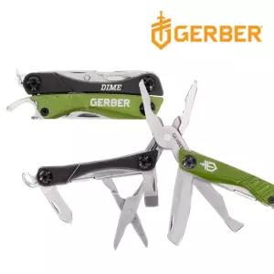 거버 31-001132 다임 미니 멀티툴 다용도 캠핑칼 가위