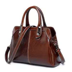 스티치 여성토트백 소가죽 명품 크로스 여자 가방 숄더크로스백 보스톤 핸드백 봄가을신상