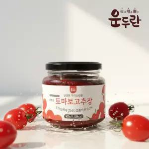 국내산100% 무첨가물 대추방울토마토가 듬뿍 건강한 특허받은 저염 토마토고추장 500g