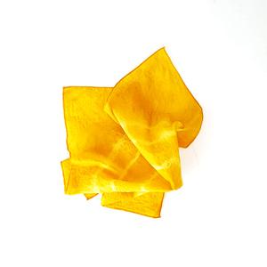 DIY KIT 손수건 천연염색 치자 4인 엠보손수건  방과후수업 동아리 체험학습