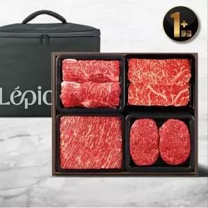 [롯데백화점]동양축산 1+등급 레피세리 정성한우 혼합세트(1.6kg/냉장)