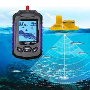 툴콘 럭키포니 어군탐지기 FL168-W 도시어부 필수품 어군 탐지시 알람 물고기 크기 표시