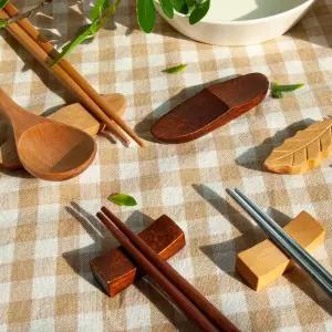 원목 수저받침대 나무 우드 젓가락받침 수저